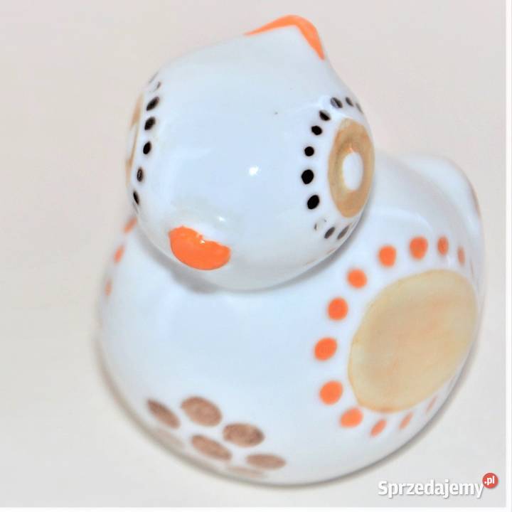 Kura i 2 kurczęta Art Deco porcelana Hollohaza Warszawa sprzedam