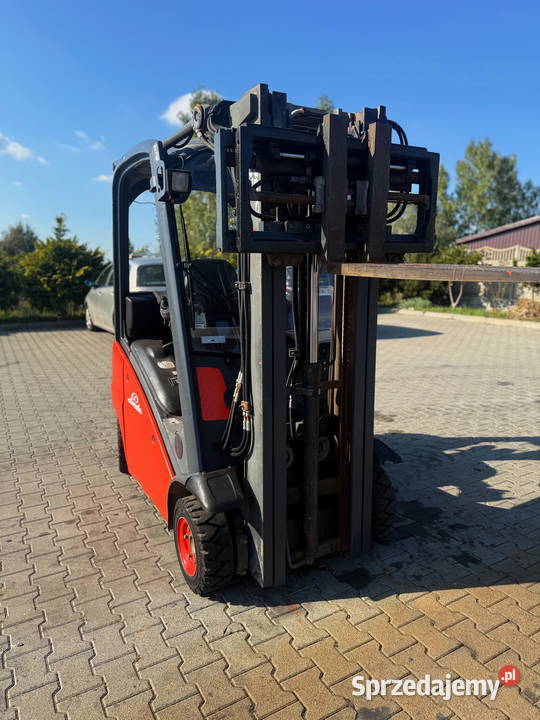 wózek widłowy LINDE H16T 460m TRIPLEX przesuw łódzkie Działoszyn sprzedam