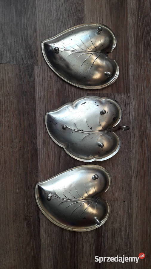 Patera paterka plater liść mała 3 sztuki Gdynia