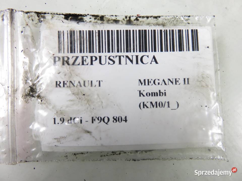 PRZEPUSTNICA RENAULT MEGANE II 19 dCi