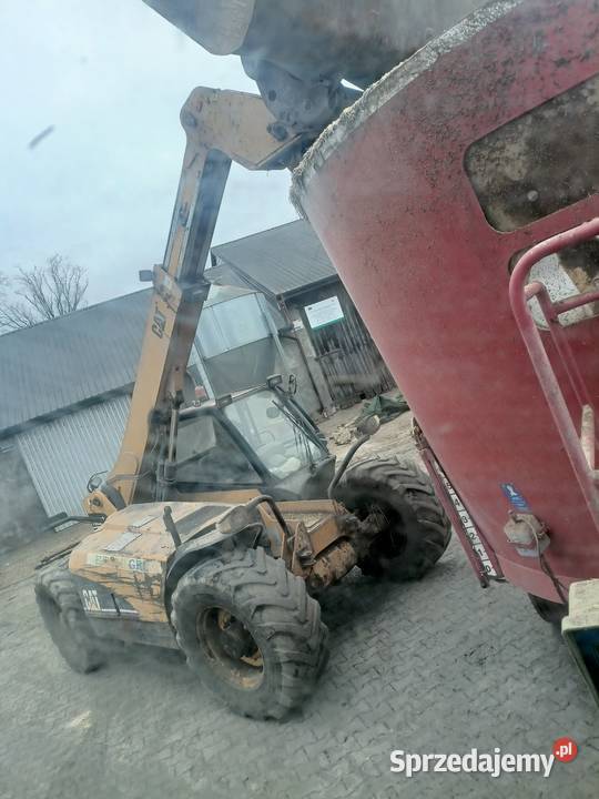 Ładowarka teleskopowa cat th 220b nieuszkodzony wielkopolskie Turek