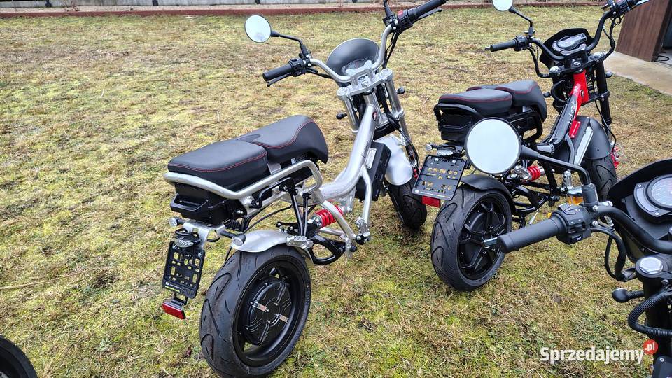 Elektryczny motorower 2osobowy Garelli Ciclone bezwypadkowy Karwica sprzedam