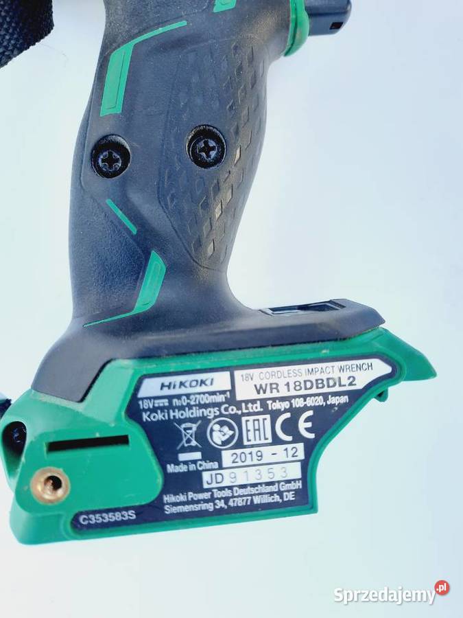 HiKOKI WR18DBDL2 Klucz udarowy 12 305Nm BODY bez