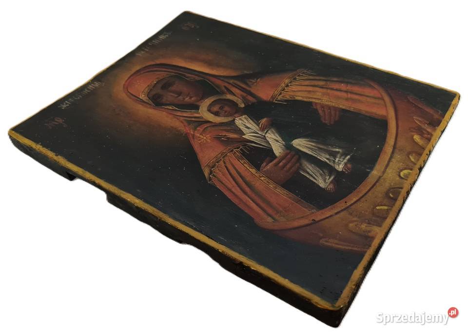 Ikona Matka Boża Życiodajne Źródło XIXw 0249 sprzedam