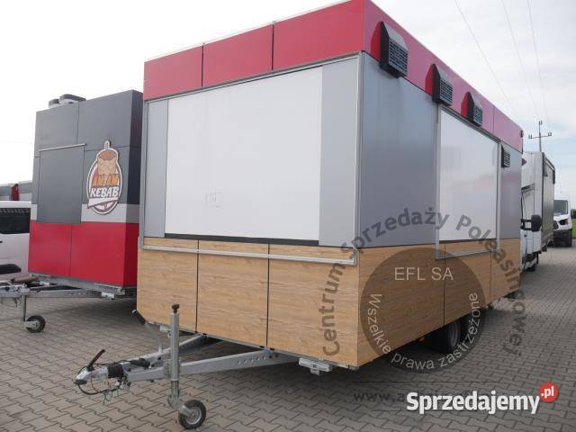 Przyczepa gastronomiczna DRIVAL 2024r Gastronomiczne Magnice sprzedam