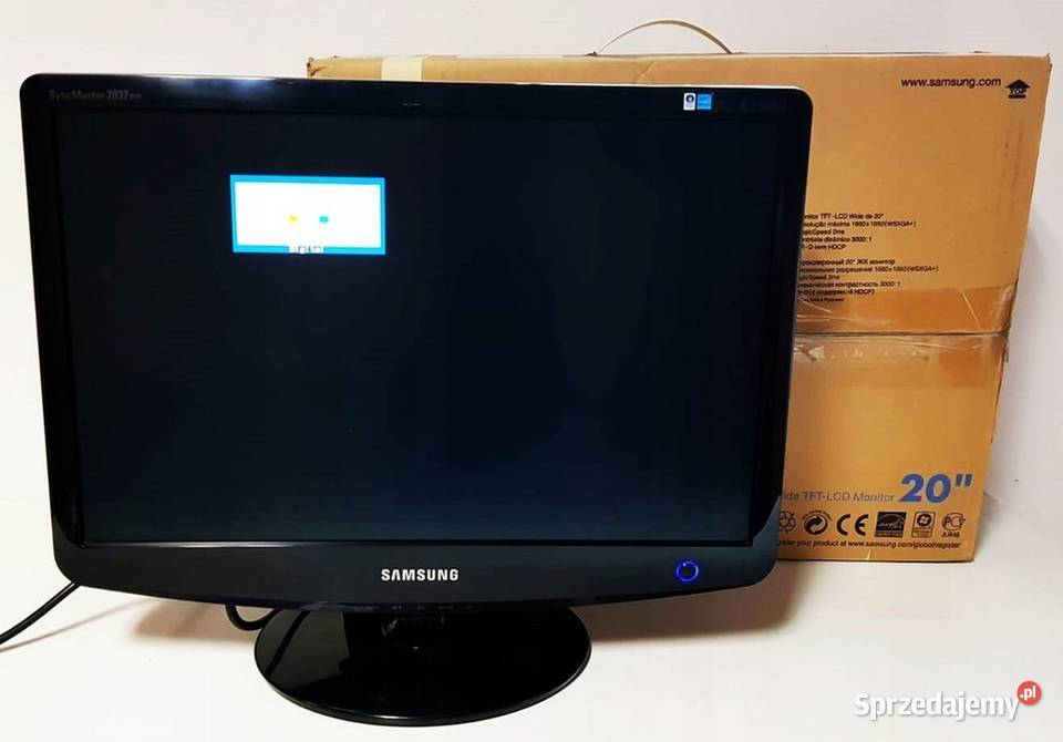 Monitor Samsung 2032BW 20 1280 x 1024 Warszawa