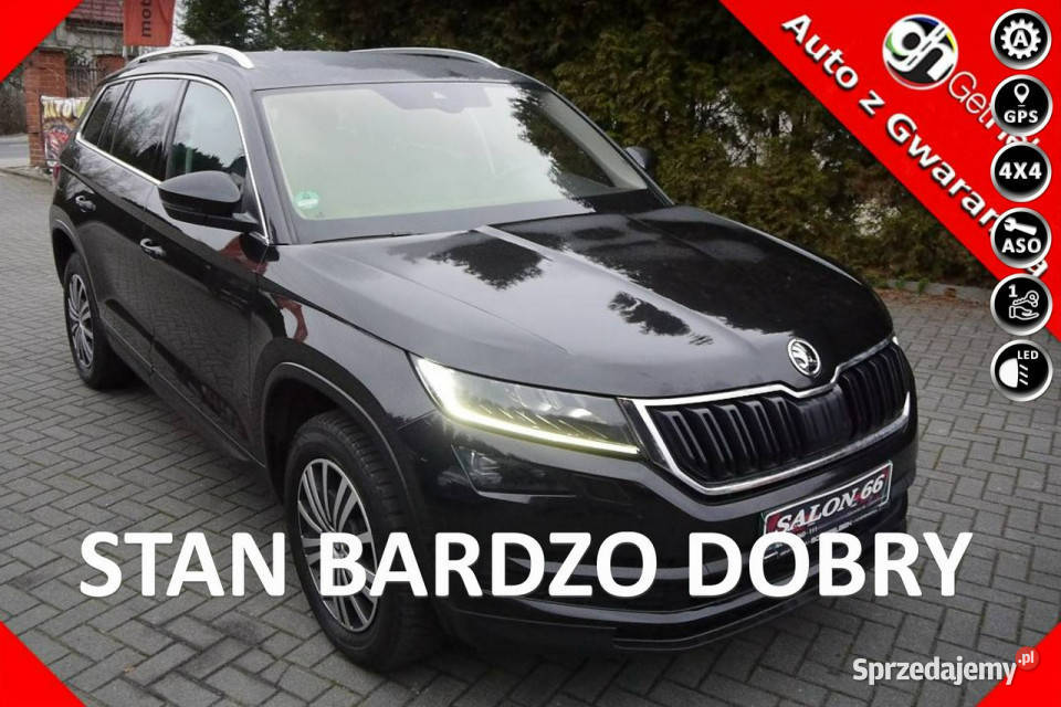 koda Kodiaq 20tdi 4x4 Automat Led Navi Stan b 216355km Częstochowa
