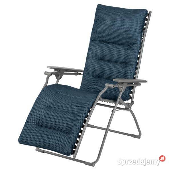 Leżak Evolution kolor Coral Blue Lafuma mazowieckie Warszawa