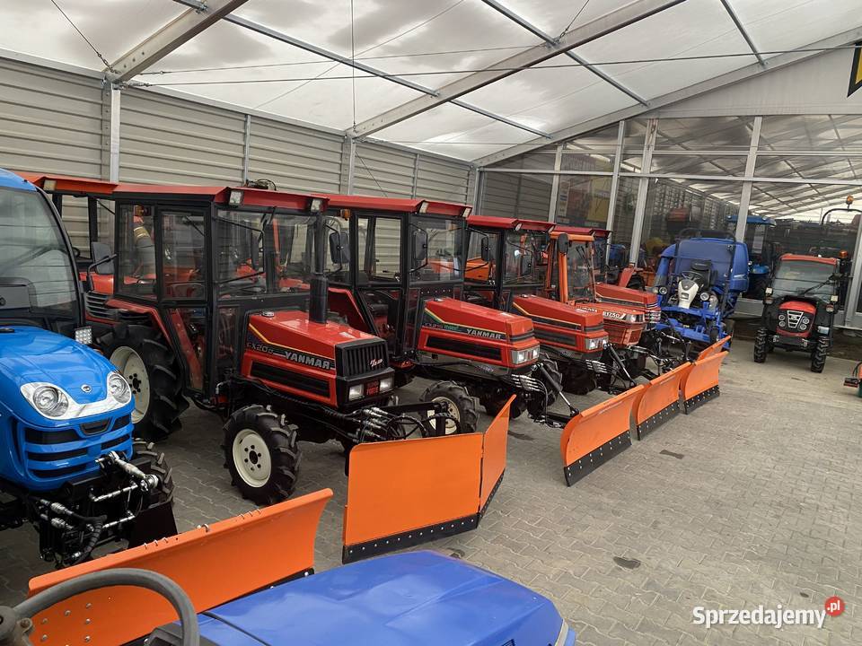 Mini traktorek ogrodniczy Yanmar FX195 4X4 20 Ciągniki Kobiele Wielkie