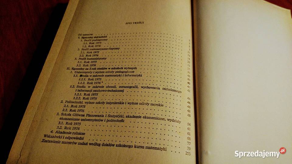 Zbiór zadań maturalnych i egzaminacyjnych część Gdańsk