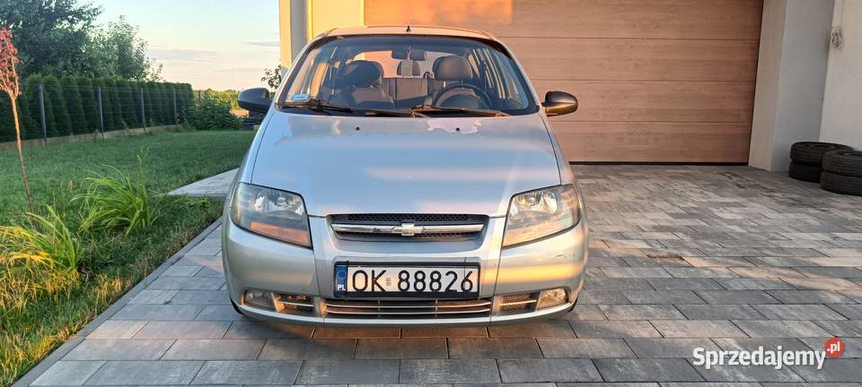 Sprzedam CHEVROLET AVEO 12 72 2007 159 manualna Landzmierz