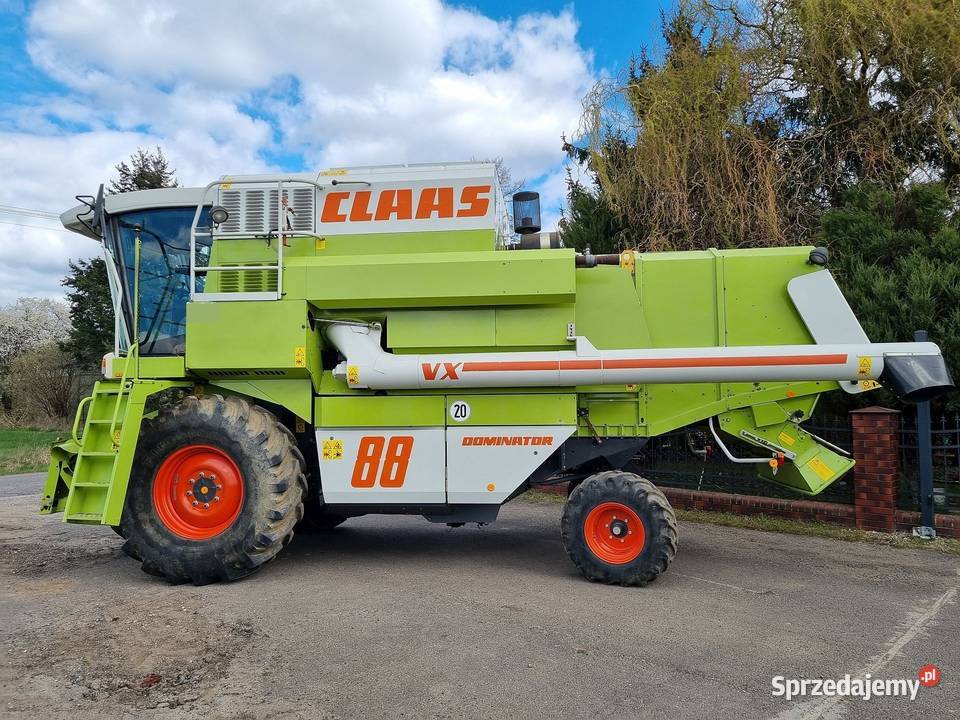 Kombajn Claas Dominator VX 88 heder C450 stół do
