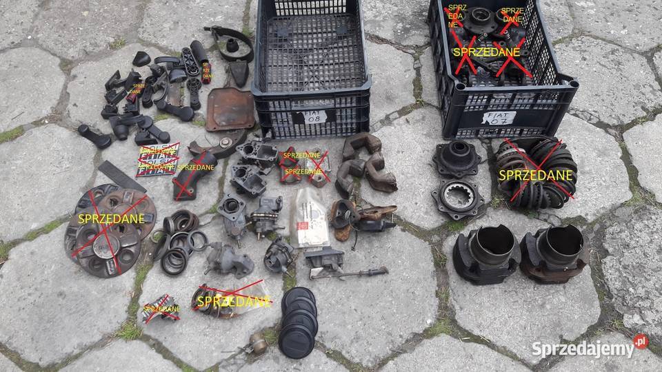 Części Fiat 126p Szajowóz Buggy Bosmal Cabrio małopolskie Trzebinia sprzedam