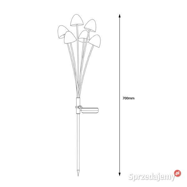 Lampka Solarna Mushrooms 3000K IP44 Starokrzepice