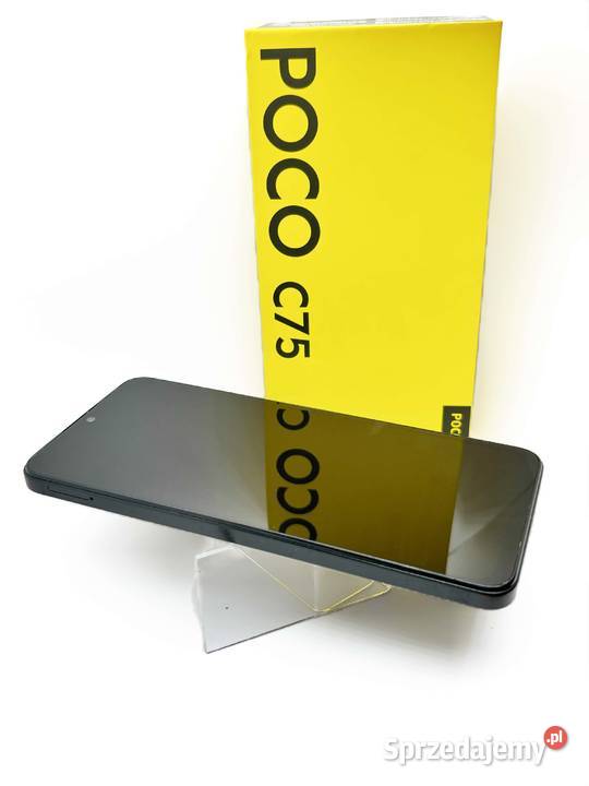 Smartfon POCO C75 6GB128GB Czarny Elbląg sprzedam