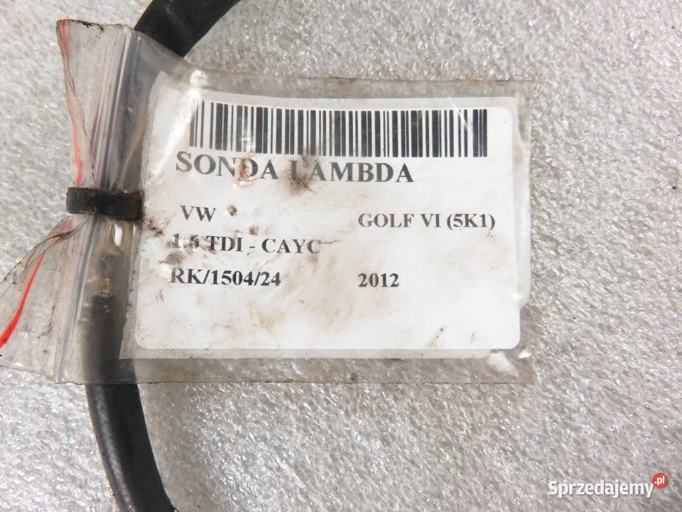 SONDA LAMBDA VW GOLF VI 5K1 16 TDI CAYC osobowe sprzedam