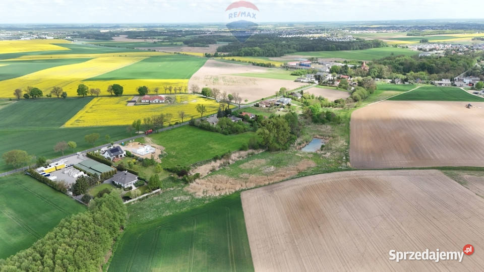 Działka inwestycyjna 9521mNapachanie S11 budowlana wielkopolskie Napachanie sprzedam