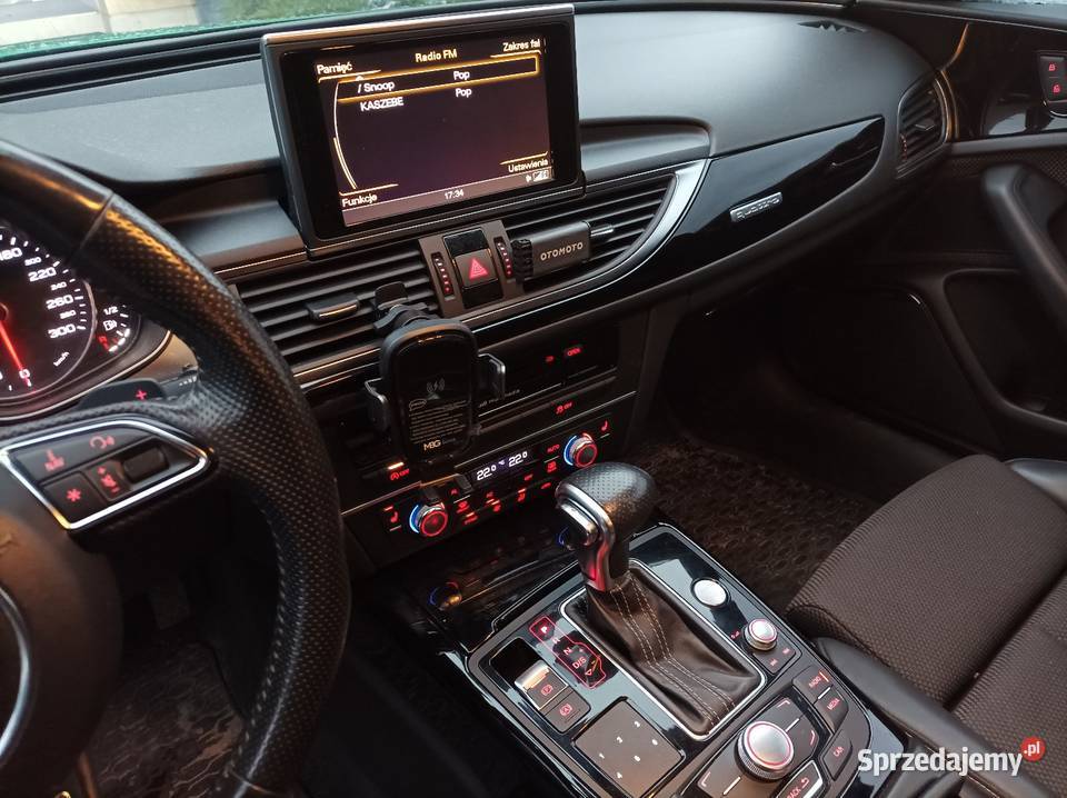 Audi A6C7 Sline Panorama Pneumatyka 30 TDI komputer pokładowy Samochody osobowe Sierakowice