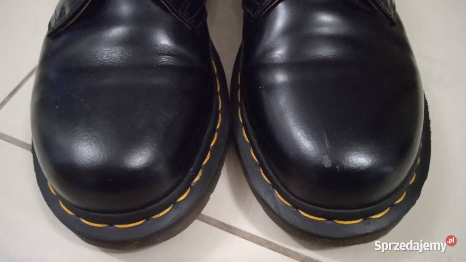 Półbuty glany Martens 1461 black smooth mazowieckie Warszawa