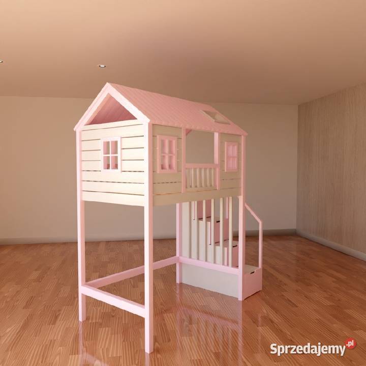 Łóżeczko pietrowe domek antresola RATY łódzkie Łódź sprzedam