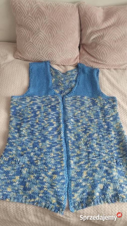 Kamizelka damska na drutach 48 Kolbuszowa