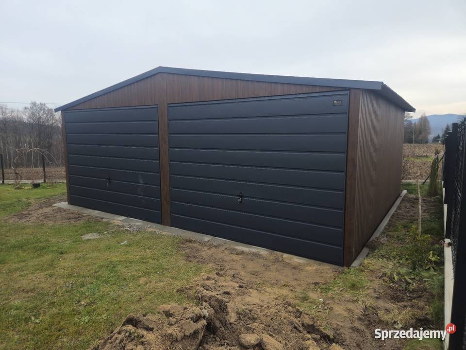 6x6 Garaze Blaszane Garaż Blaszany Blaszak Sochaczew sprzedam