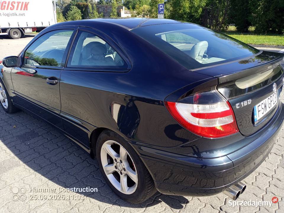 C Klasa 180 Sport Coupe komputer pokładowy wielkopolskie Ostrów Wielkopolski