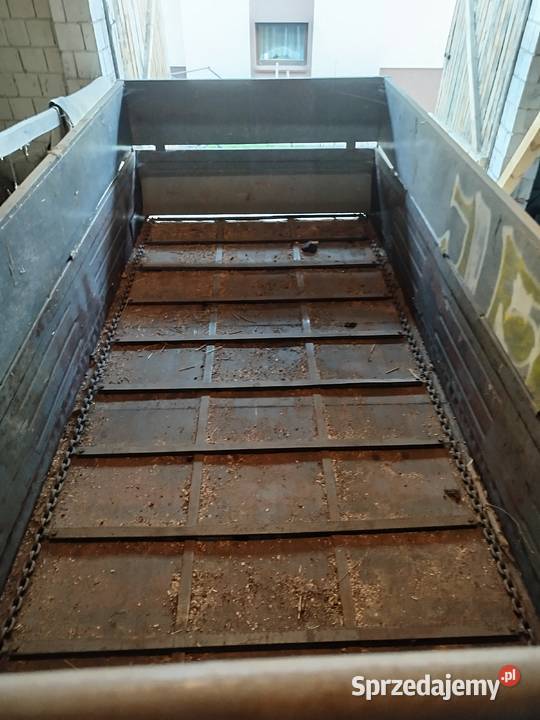 Rozrzutnik obornika przyczepa jednoosiowa śląskie Pilica