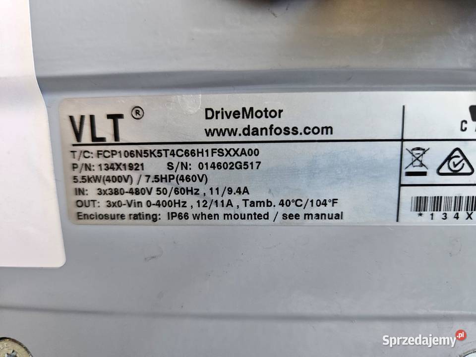 Pompa wysokociśnieniowa z falownikiem 8 Krotoszyn