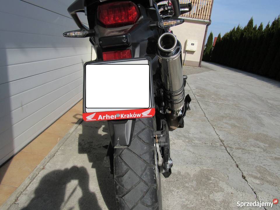 HUZAR EXHAUST wydech tłumik OWAL Honda CRF 1000 Błażowa