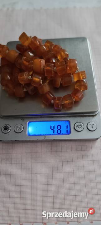Naszyjnik Bursztyn Vintage Białystok
