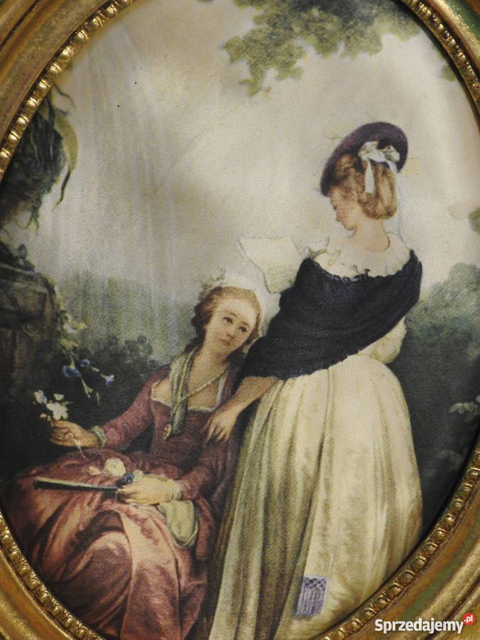 Piękny obrazek malowany na jedwabiu Inowrocław