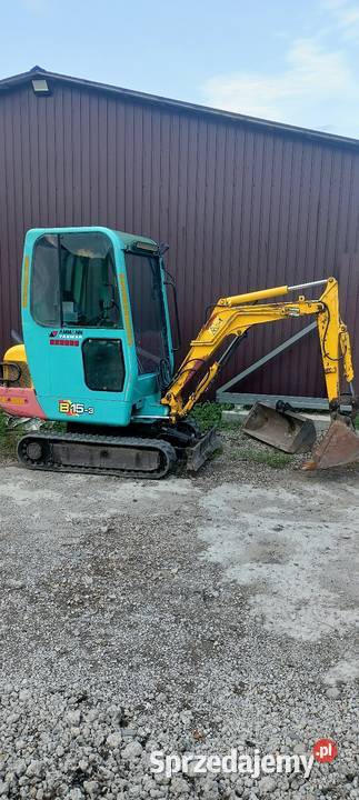 Minikoparka yanmar b153 EX rozsuwane podwozie Limanowa