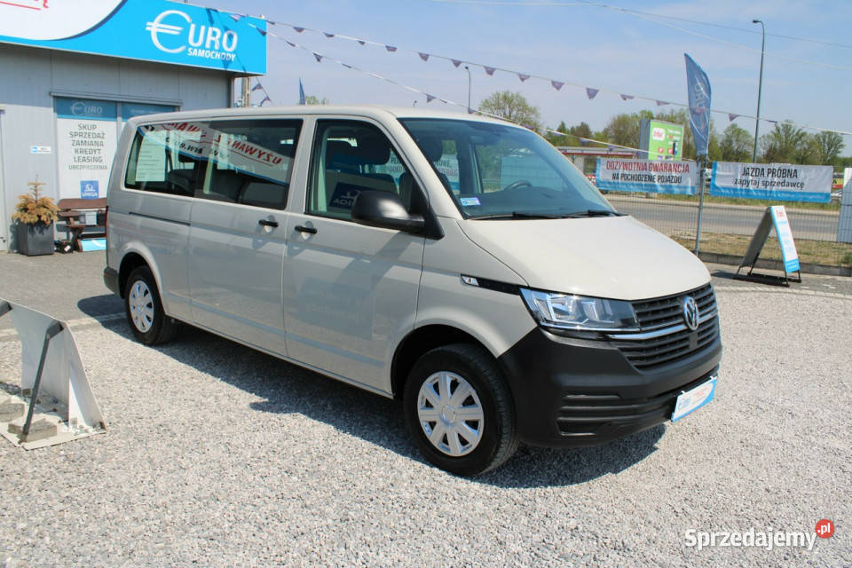 Volkswagen Transporter 9 miejscowy netto 105 pełny VAT Warszawa