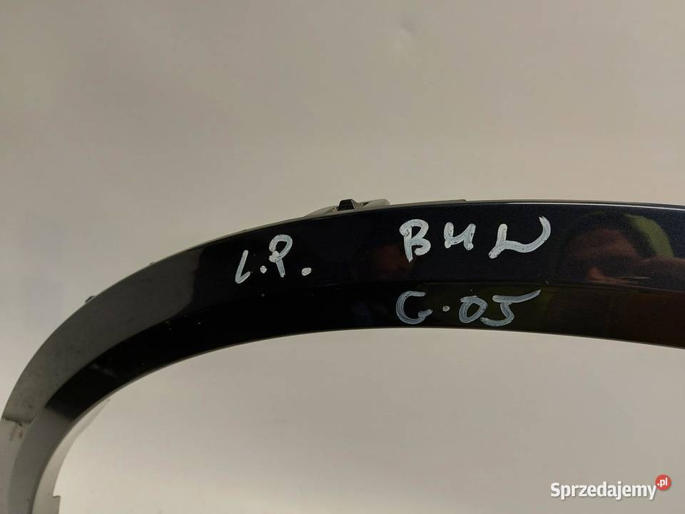 BMW G05 X5 30d 2019r LISTWA BŁOTNIKA LEWY PRZÓD osobowe dolnośląskie