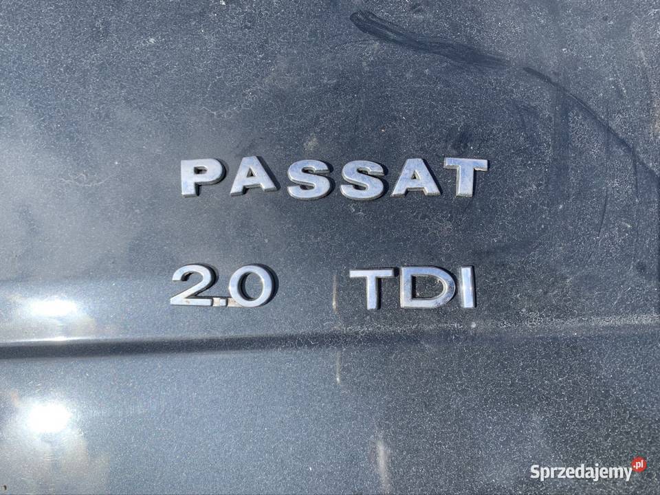 Emblemat znaczek napis 20 tdi Volkswagen Passat Szczecin sprzedam