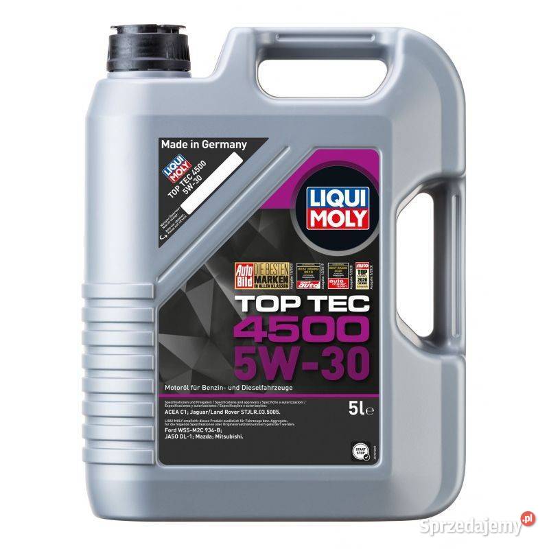 OLEJ LIQUI MOLY TOP TEC 4500 5W30 5L ACEA C108 Kraków