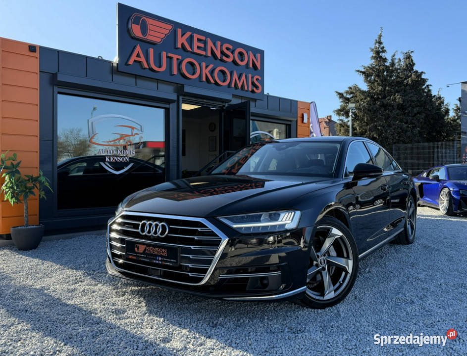 Audi A8 Bezwypadkowy Kamery 360 Podgrzewane Bydgoszcz