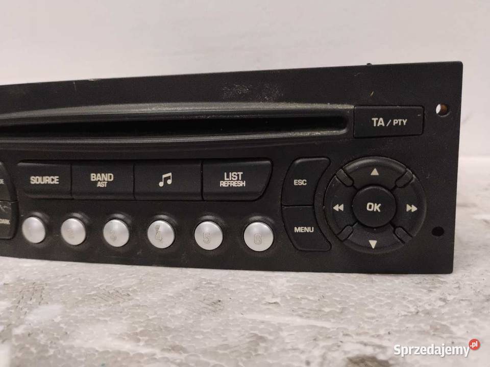 RADIO CD PEUGEOT 207 96639793XT osobowe