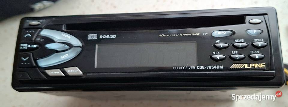 Alpine CDE7854RM radio samochodowe CD CD Elektronika