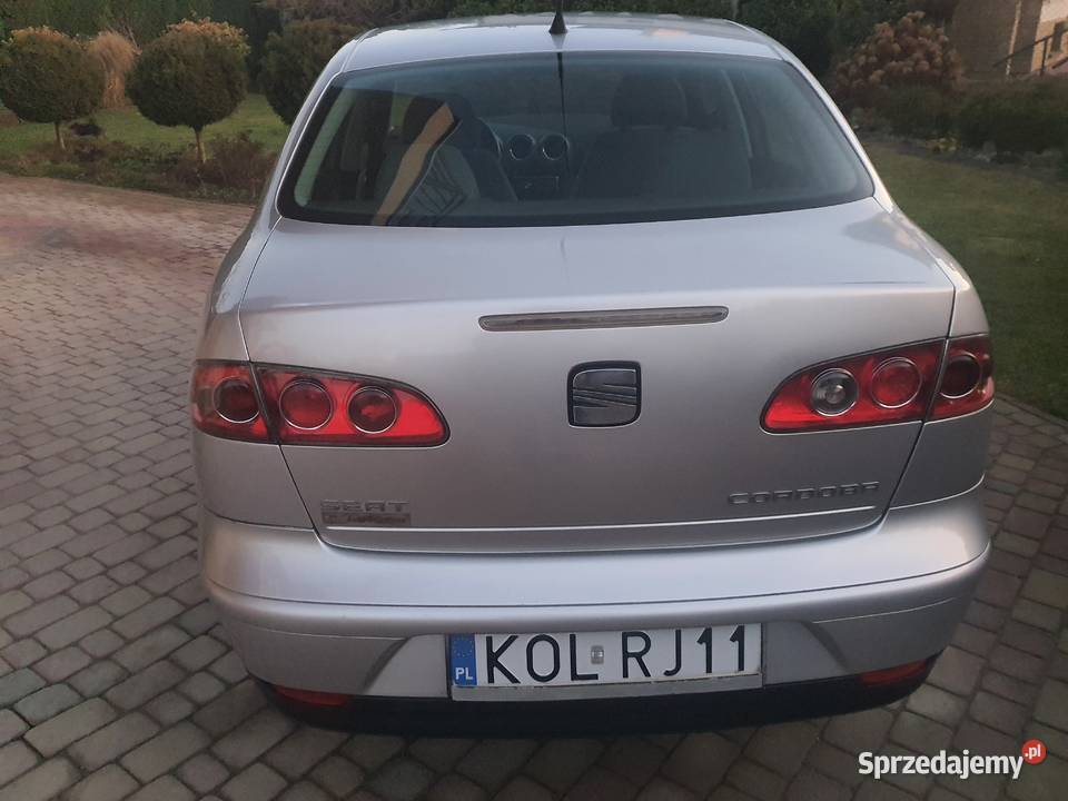 SEAT CORDOBA 12 BENZY A 2003 benzyna Łęg Tarnowski sprzedam