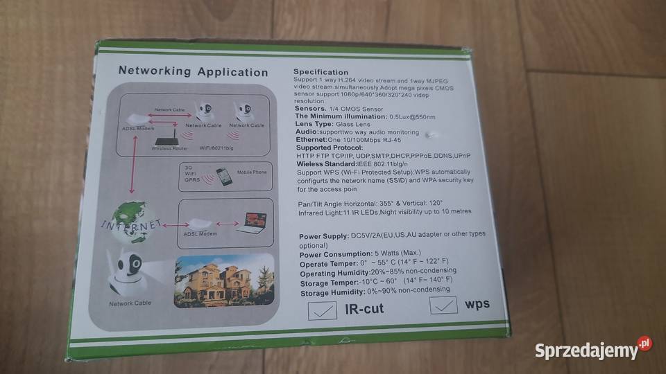 Domowa kamera z wifi Serock