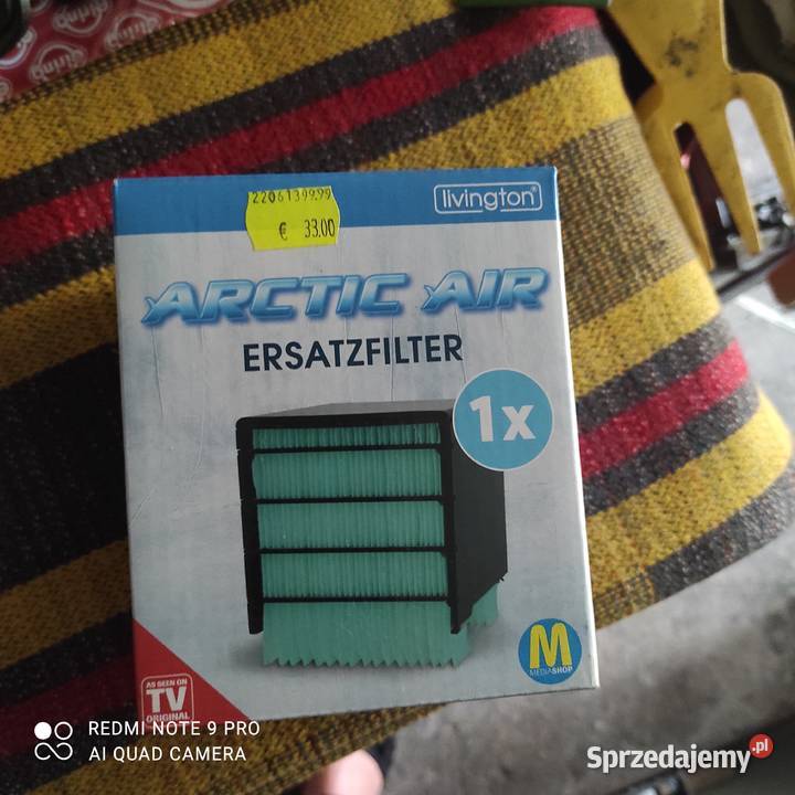 filtr do klimatyzatora nowy Arctiv Air oryginał Lubin
