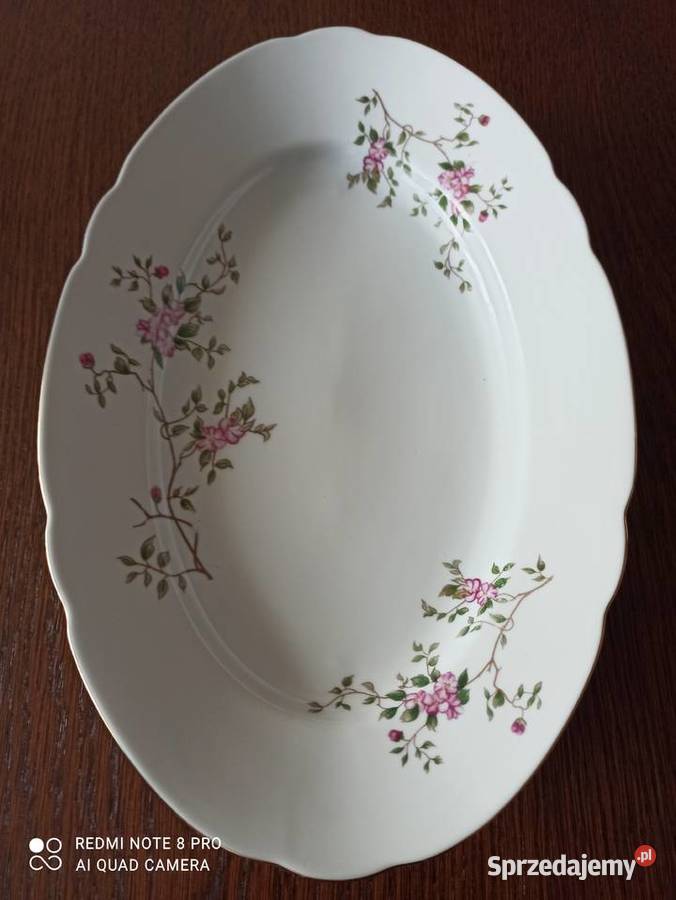Półmisek porcelana Ćmielów 33x22 Białystok