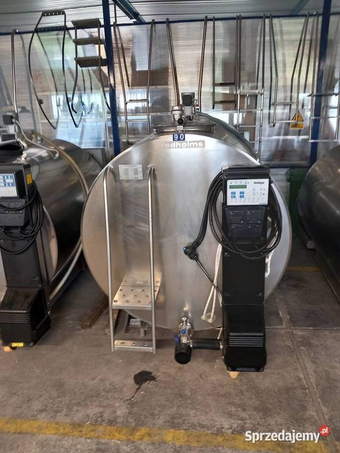 Zbiornik na mleko 2000L Wedholms Schładzalnik Łódź
