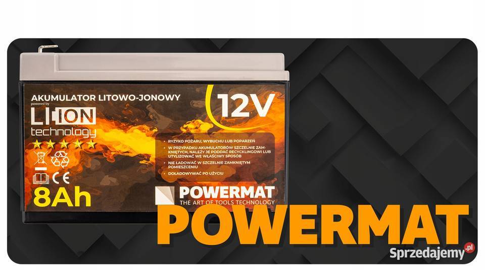 Akumulator do opryskiwacza bateria litowo jonowa Pozostałe Katowice