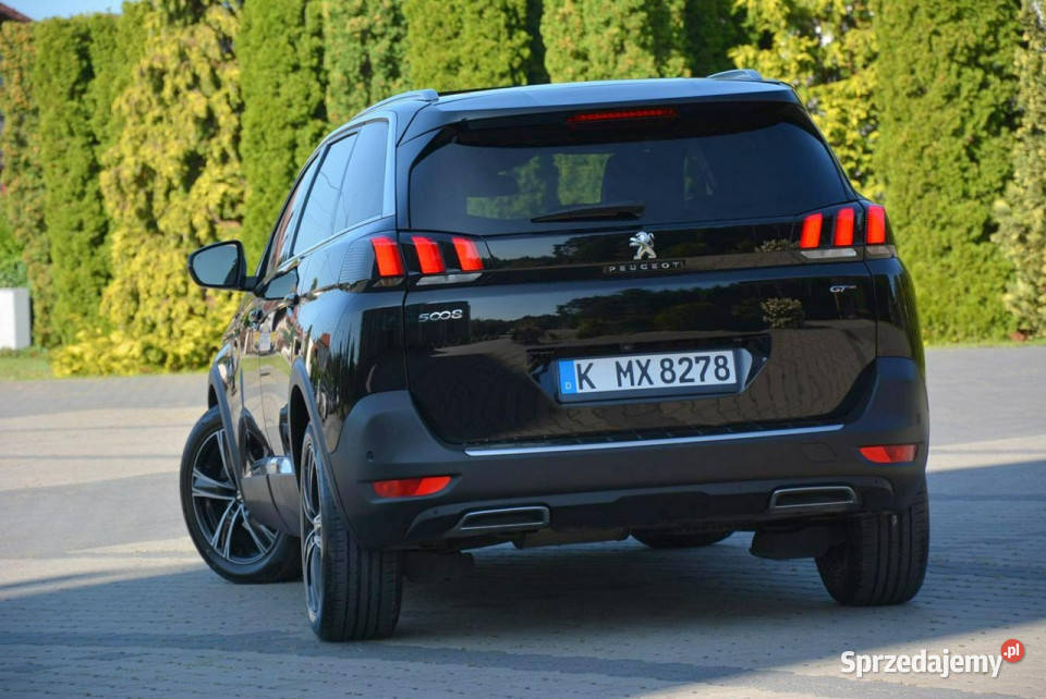 Peugeot 5008 GT Pack 7Foteli Skóry Radar Full regulowane zawieszenie