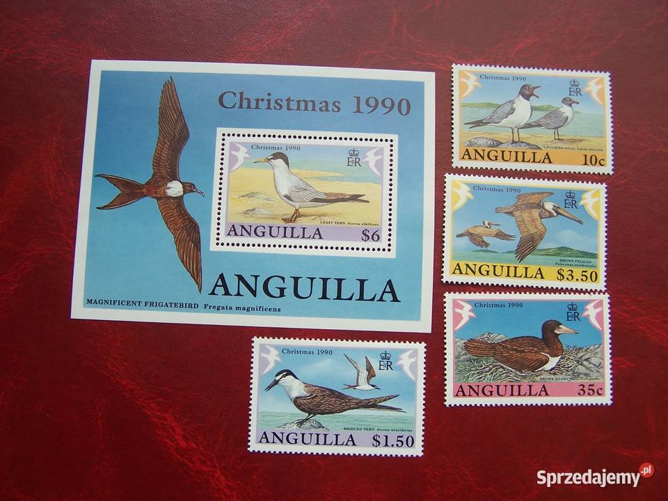 Anguilla 1990 MNH Mi 84952 Fauna Ptaki