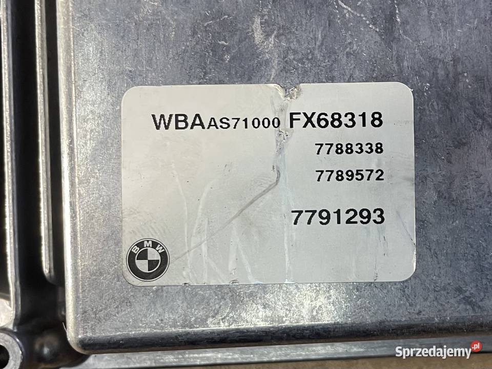 DDE 7789572 komputer sterownik silnika bmw 3 e46 Szczecin