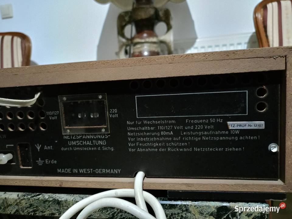 Zabytkowe Radio Graetz CHANSON Germany Vintage Drawski Młyn